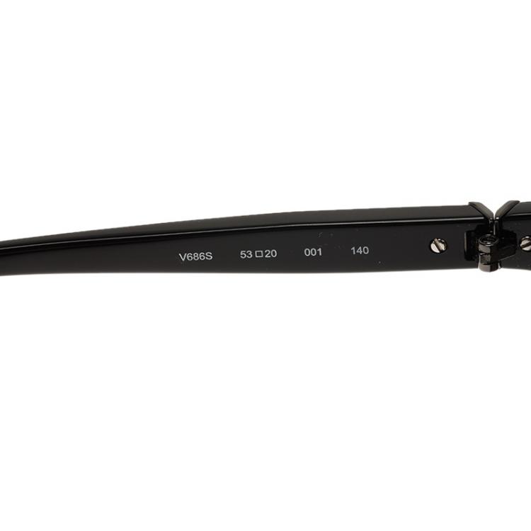 مملوكة مسبقًا Valentino Black V686A Wayfarers