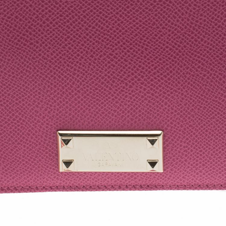 Pre Owned Valentino Pink Leather iPad Case