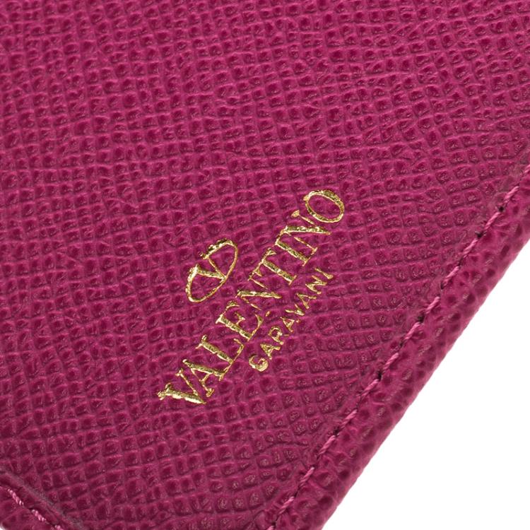 Pre Owned Valentino Pink Leather iPad Case