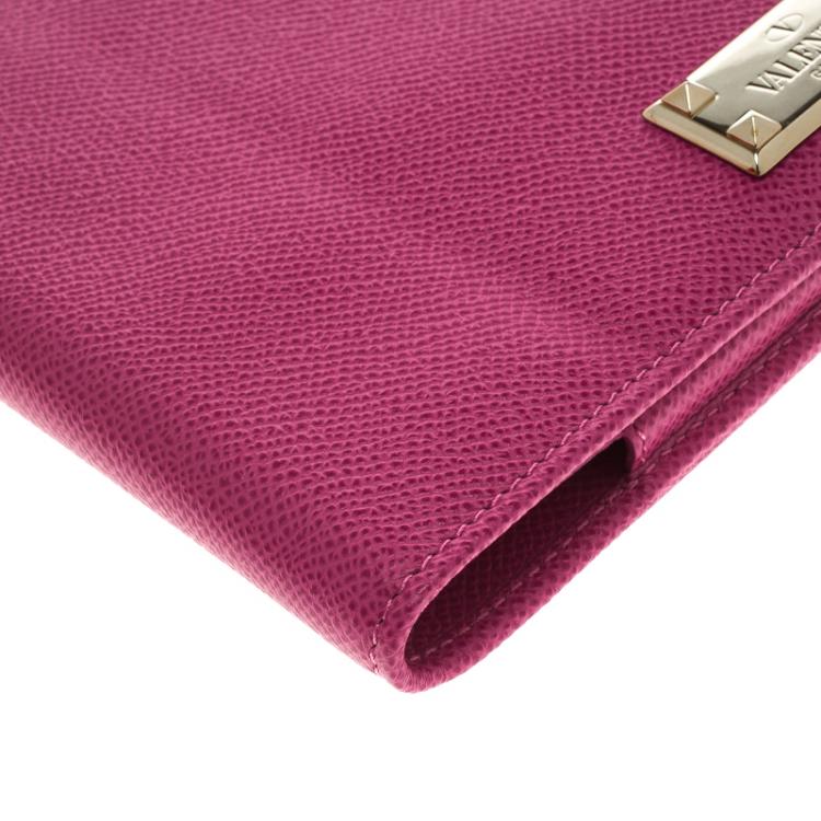 Pre Owned Valentino Pink Leather iPad Case