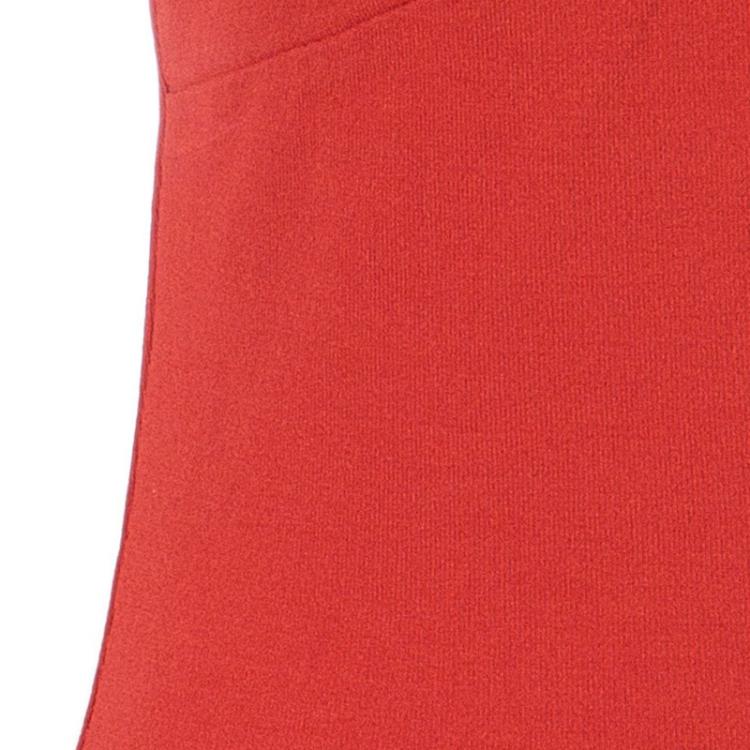 Pre Owned Valentino Red Sleeveless Rosette Detail Top S