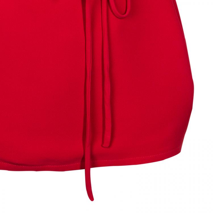 Pre Owned Valentino Red Cocoon Top M