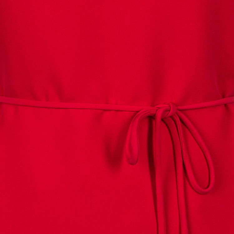 Pre Owned Valentino Red Cocoon Top M