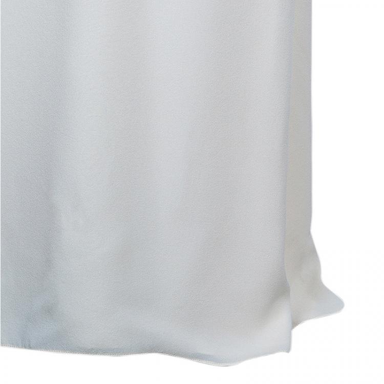 Pre Owned Valentino Cream Embellished Maxi Dress M