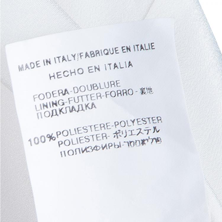 Pre Owned Valentino Cream Embellished Maxi Dress M