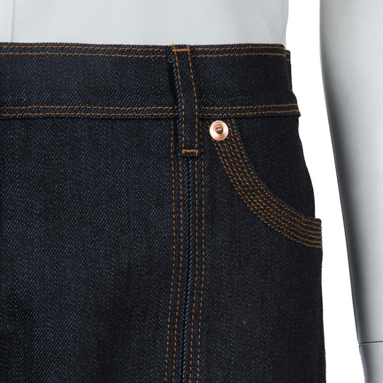 Pre Owned Valentino Indigo Dark Wash Denim Jeans M