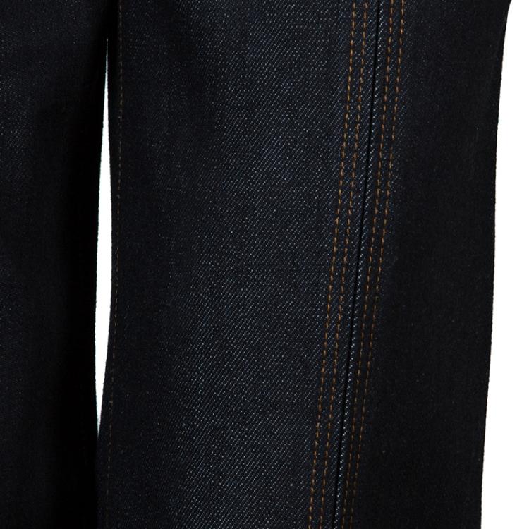Pre Owned Valentino Indigo Dark Wash Denim Jeans M