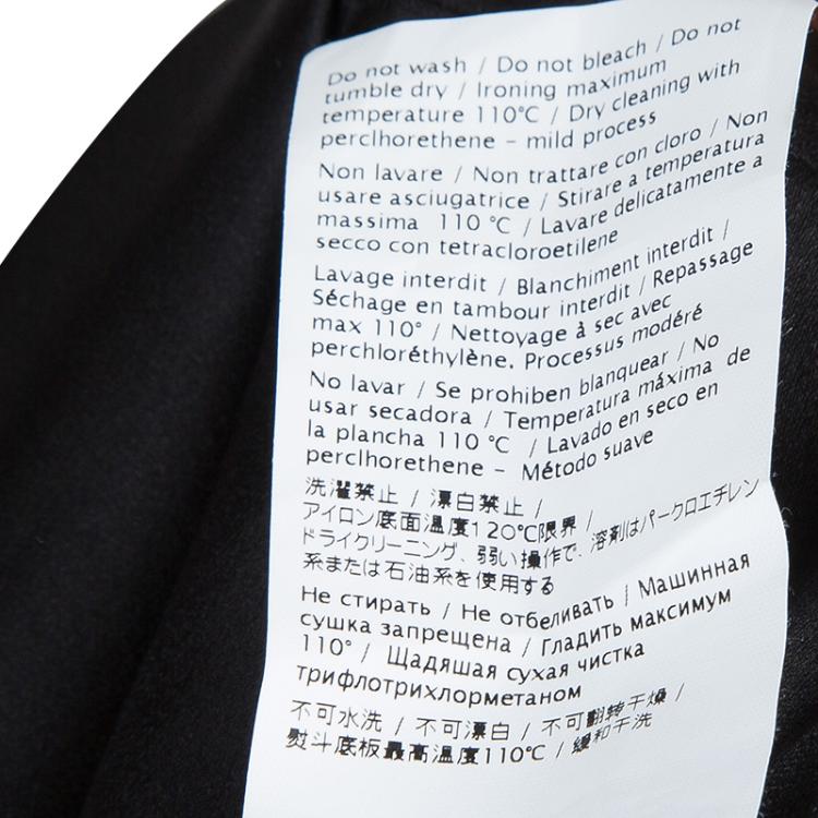 Pre Owned Valentino Floral Printed Silk Flounce Dress L