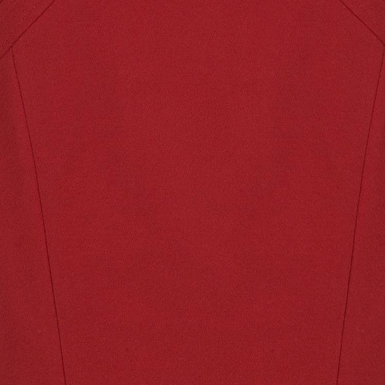 Pre Owned Versace Collection Red Pencil Skirt M