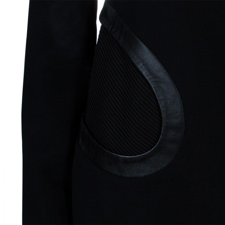 Pre Owned Versace Black One Shoulder Dress M
