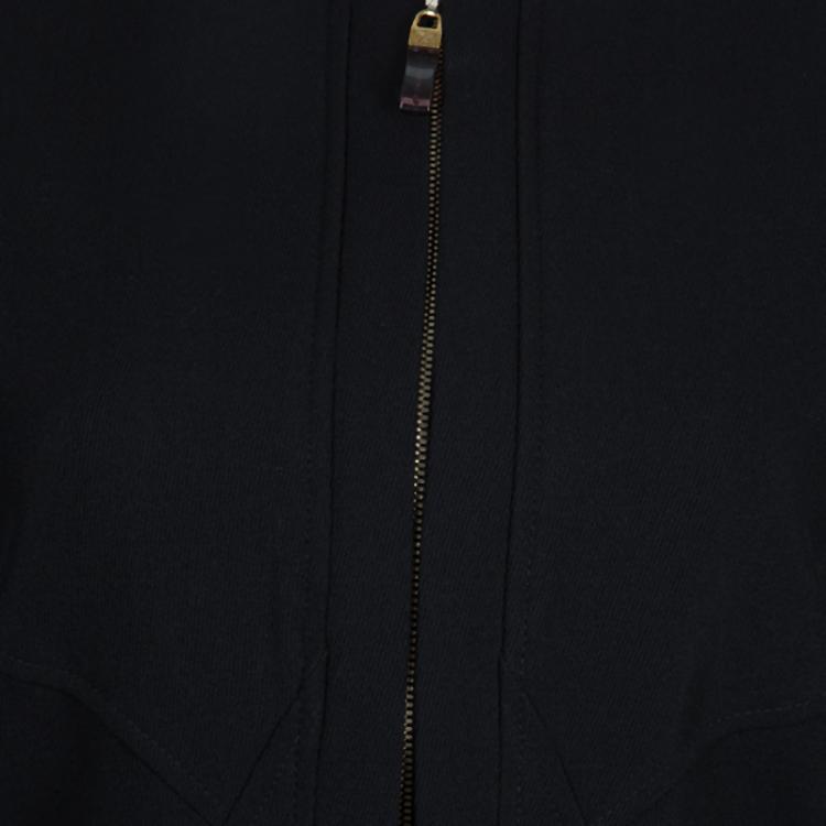 Pre Owned Versace Black Skirt Suit L