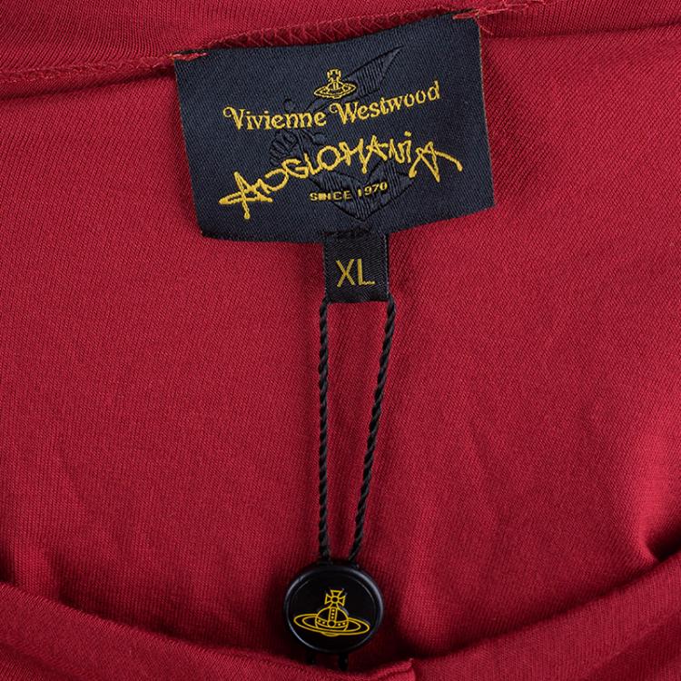 مملوكة مسبقًا Vivienne Westwood Anglomania Red Aster One Shoulder Jersey Dress XL