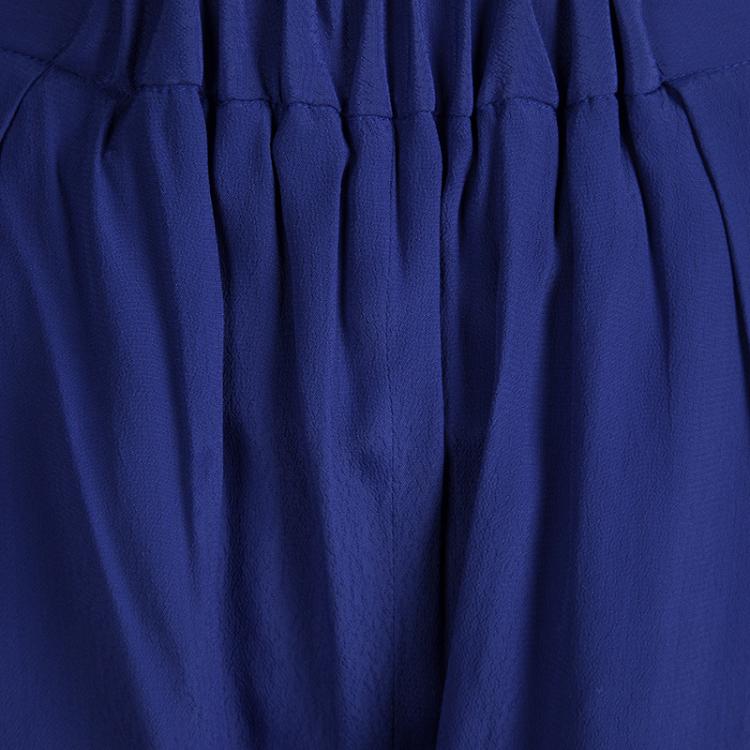 Pre Owned Vivienne Westwood Anglomania Blue Elasticized Waist  Realm Trousers S