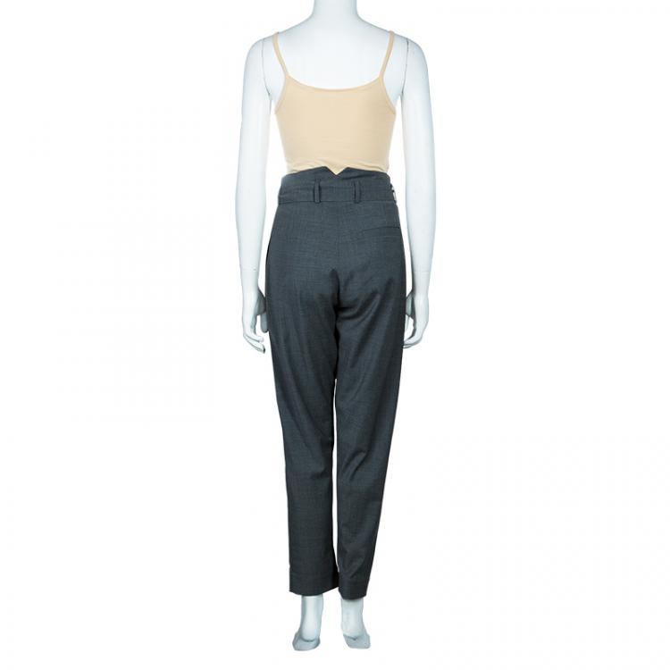 Pre Owned Vivienne Westwood Anglomania Grey Tailored Pants S