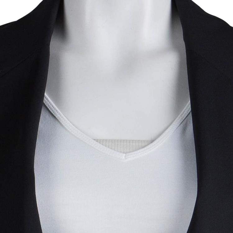 Pre Owned Vivienne Westwood Red Label Black Wool Waistcoat L