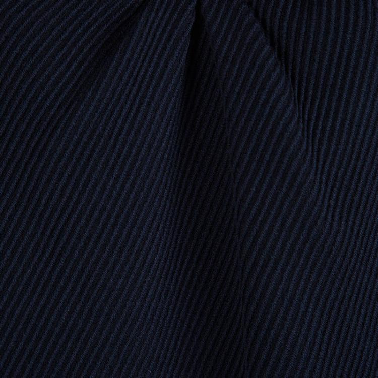Pre Owned Zac Posen Navy Blue Textured Shetland Knot Dress M
