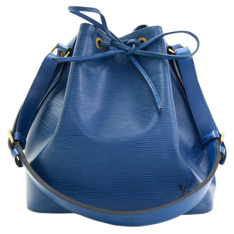 Louis Vuitton Vintage Louis Vuitton Blue Epi Leather Malesherbes