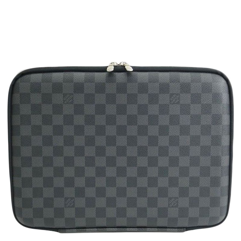 Louis Vuitton Damier Graphite Canvas Sleeve Pm Laptop Bag 62572 Prevnext
