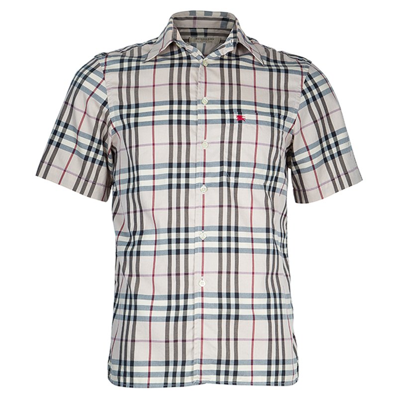 burberry short sleeve button down