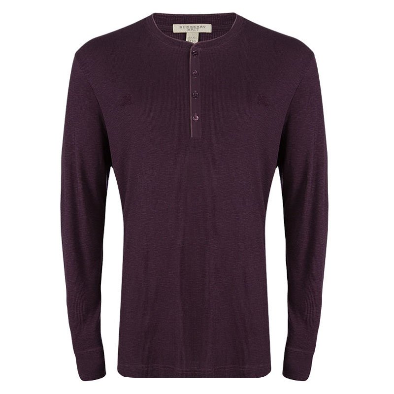 burberry burgundy shirt