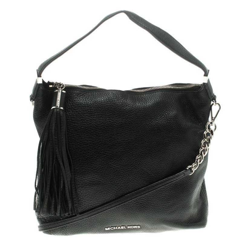 Michael Kors Black Leather Weston Shoulder Bag Lc Michael Kors Black Leather Weston Shoulder Bag Nextprev Prevnext