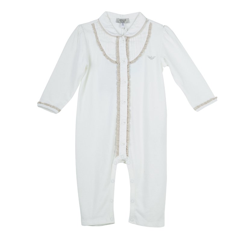 armani baby onesie