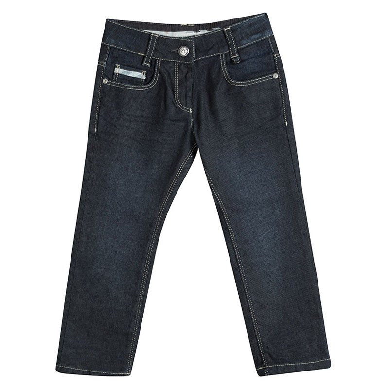 Burberry Indigo Dark Wash Denim Jeans 4 Yrs