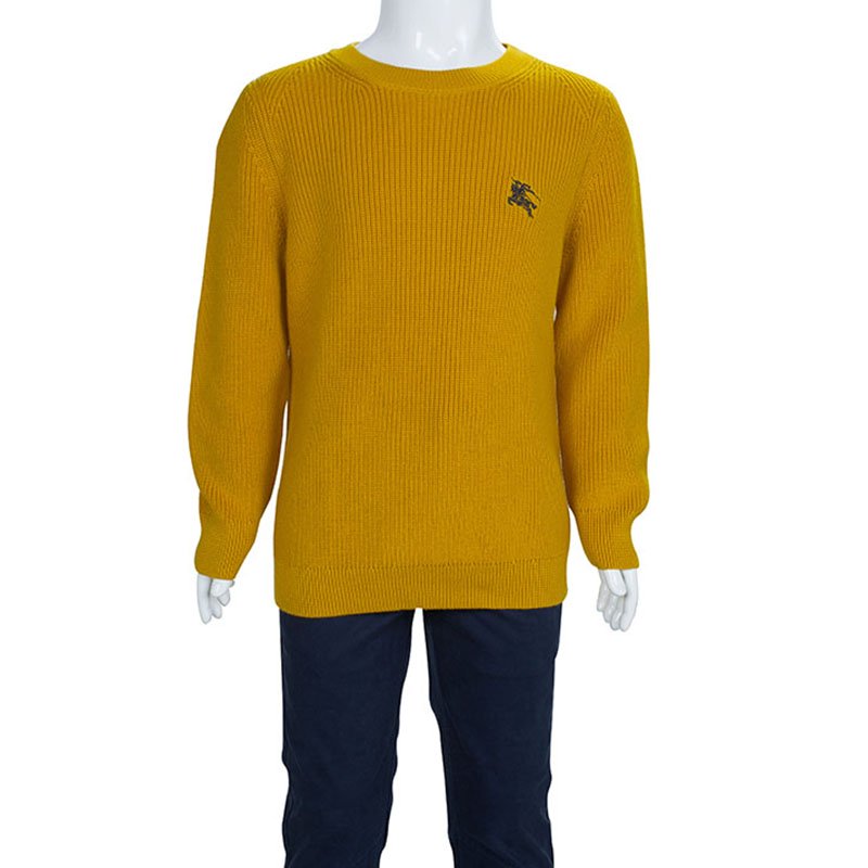 burberry sweater kids yellow
