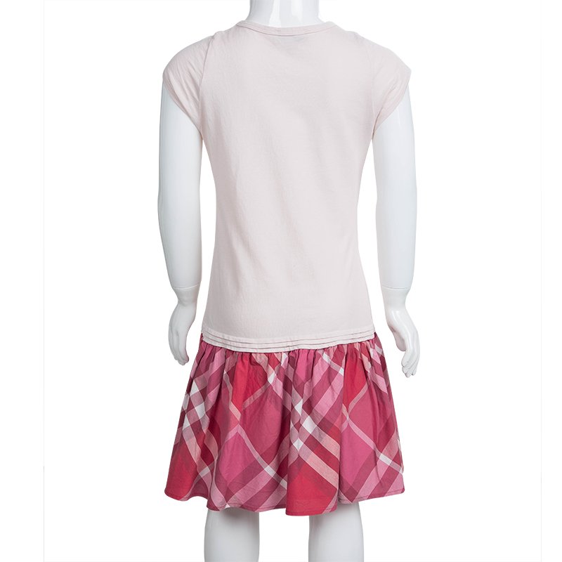 burberry shorts kids pink