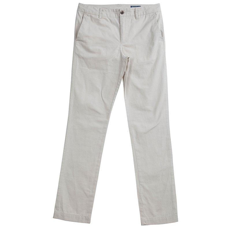 Pre Owned Ralph Lauren Beige Cotton Trousers 14 Yrs