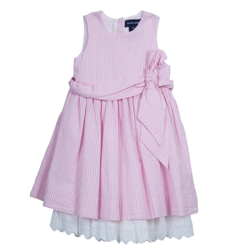 ralph lauren pink dress