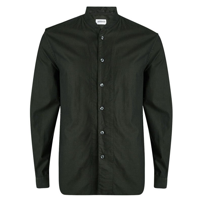 armani green shirt