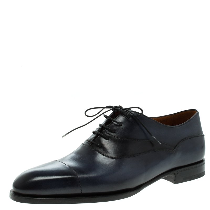 Berluti Two Tone Leather Lace Up Oxfords Size 42 Berluti | The Luxury ...