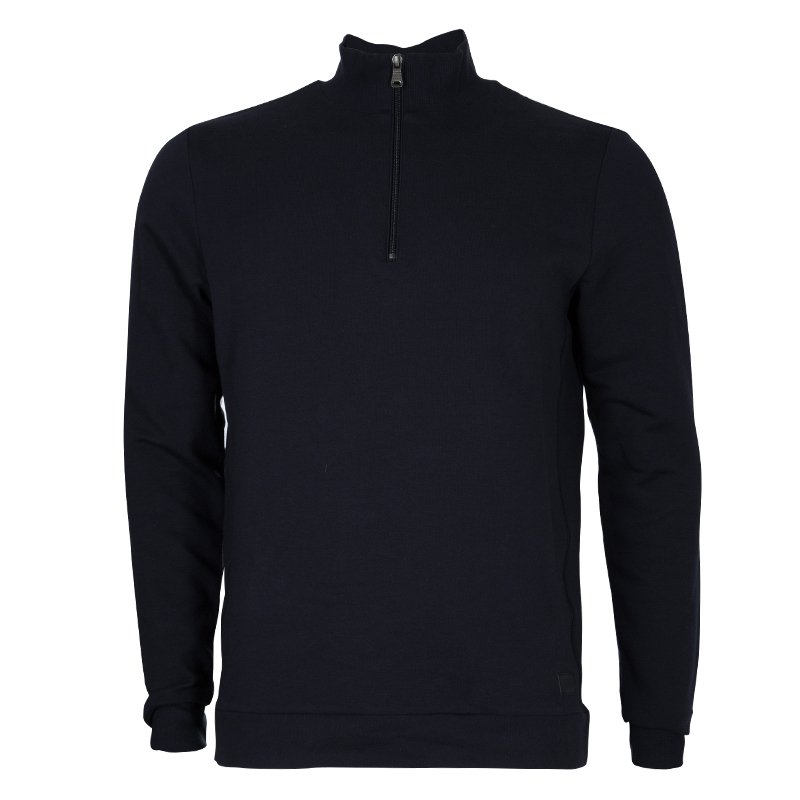 Pre Owned Boss Hugo Boss Men's Dark Blue Sweatshirt M