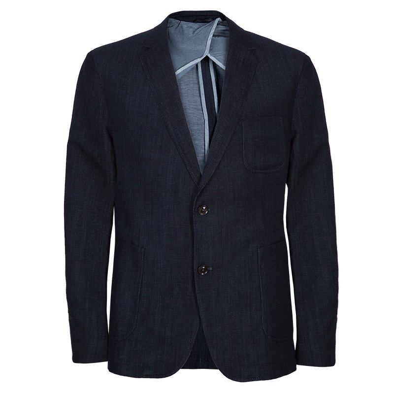 Pre Owned جاكيت بليزر بوس باي هوغو بوس أسود XL