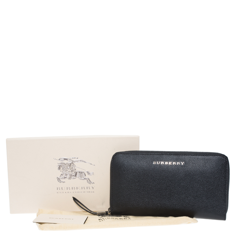 Leather wallet Burberry Black in Leather - 27477732