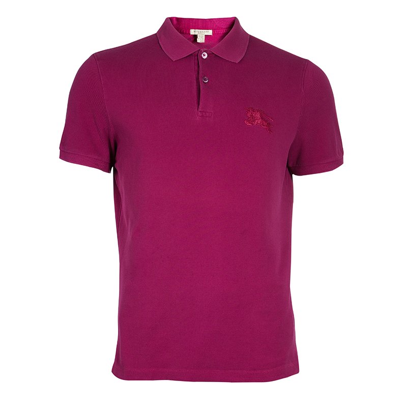 burberry pink polo