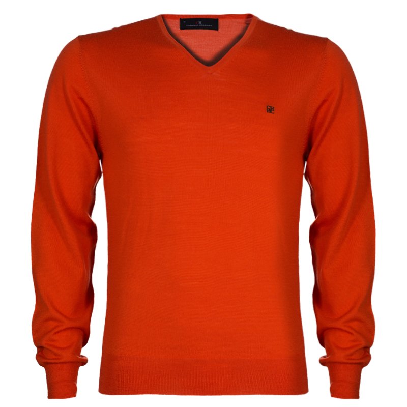 CH Carolina Herrera Men's Orange Sweater M CH Carolina Herrera | The ...
