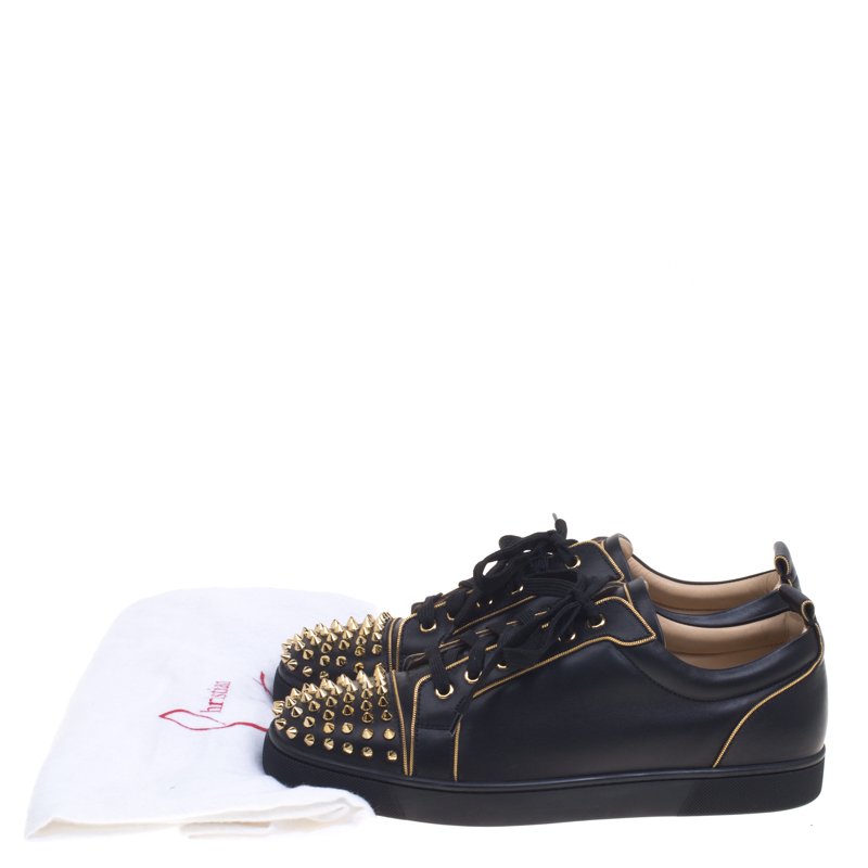 christian louboutin low black