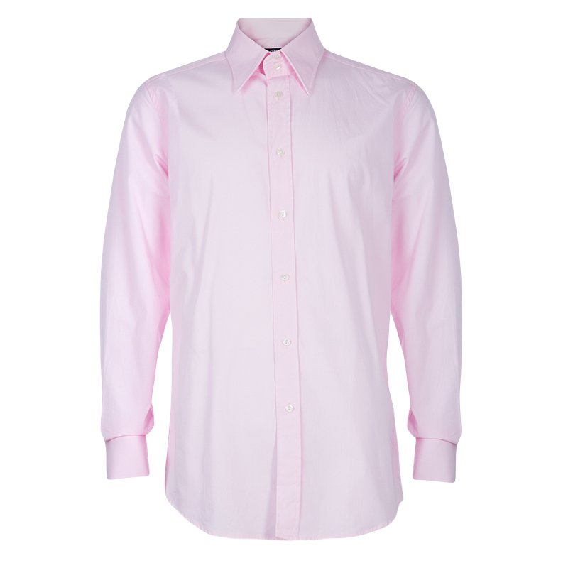 dolce and gabbana pink shirt