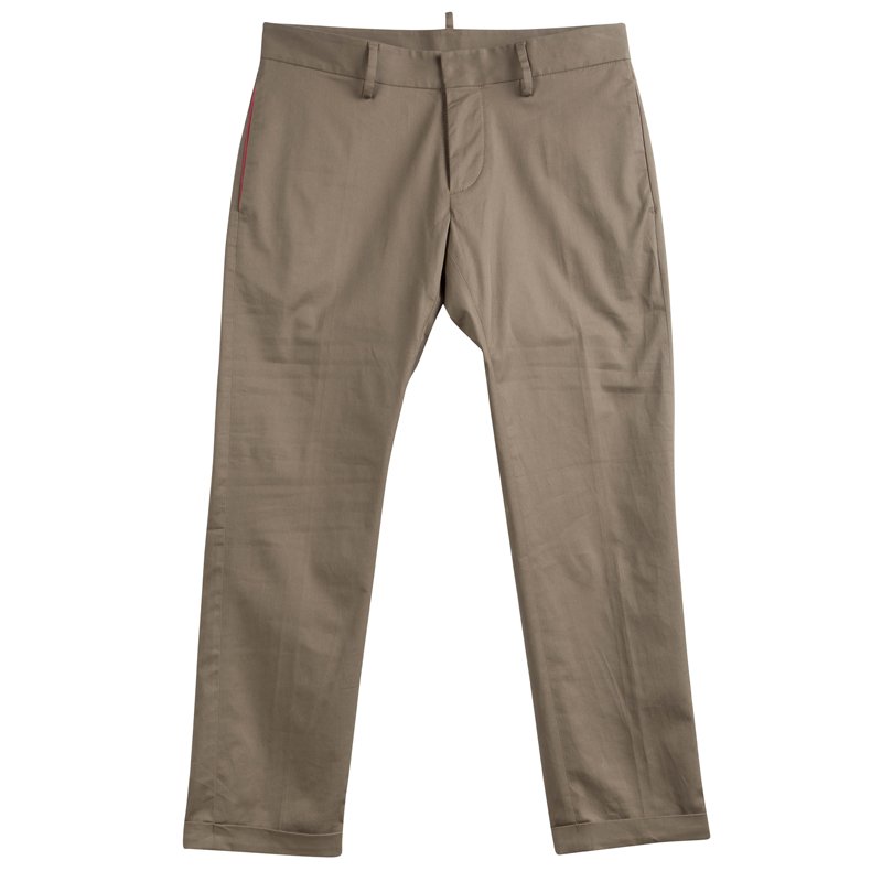 DSquared2 Beige Cotton Chinos XS 