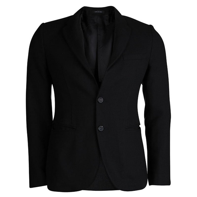 Emporio Armani Johnny Line Black Tailored Blazer M Emporio Armani | The ...