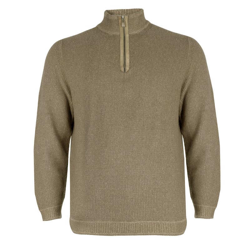 Pre Owned بلوفر ايرمنيجيلدو زينيا كشمير بيج للرجال XL