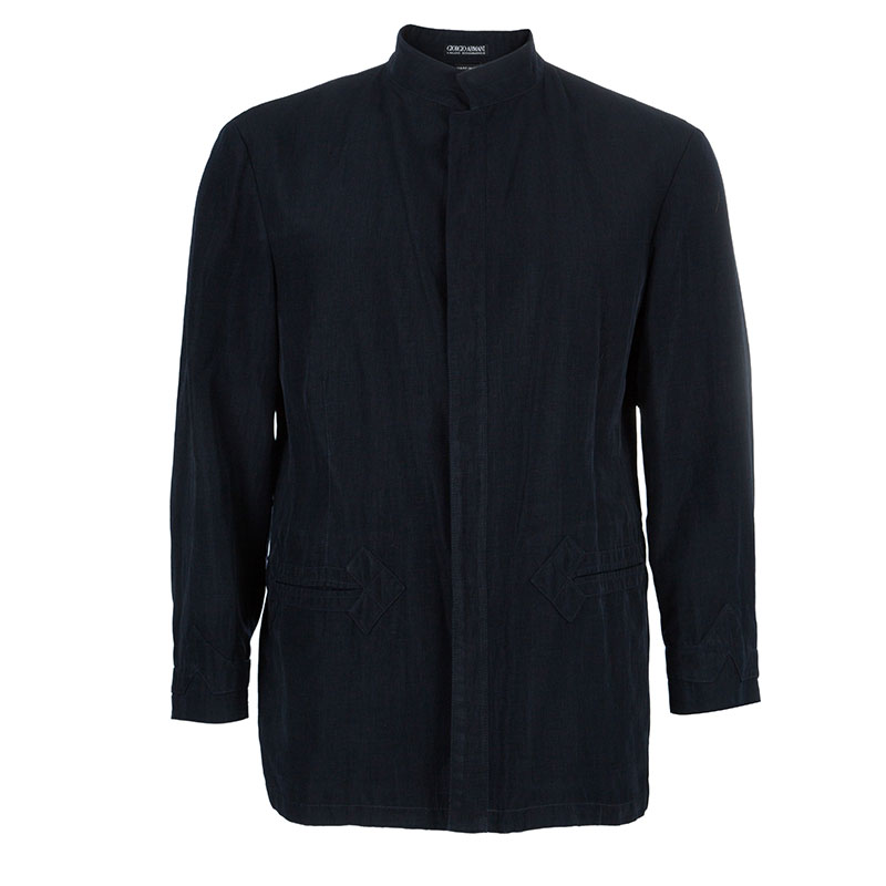 Giorgio Armani Navy Light Blazer EU 52