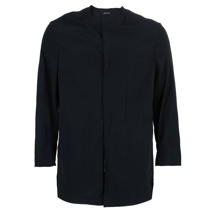 Pre Owned Giorgio Armani Black Technical Jacket L