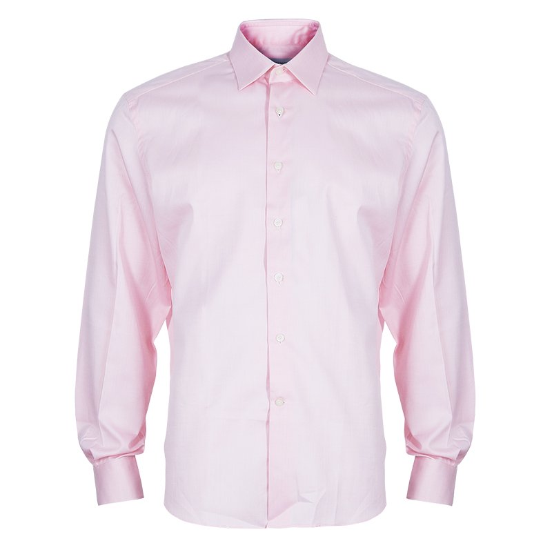 Givenchy Pink Cotton Shirt L
