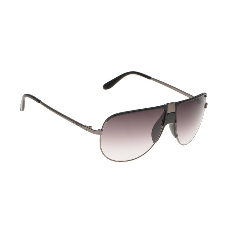 Givenchy Black SGV367 Shield Sunglasses