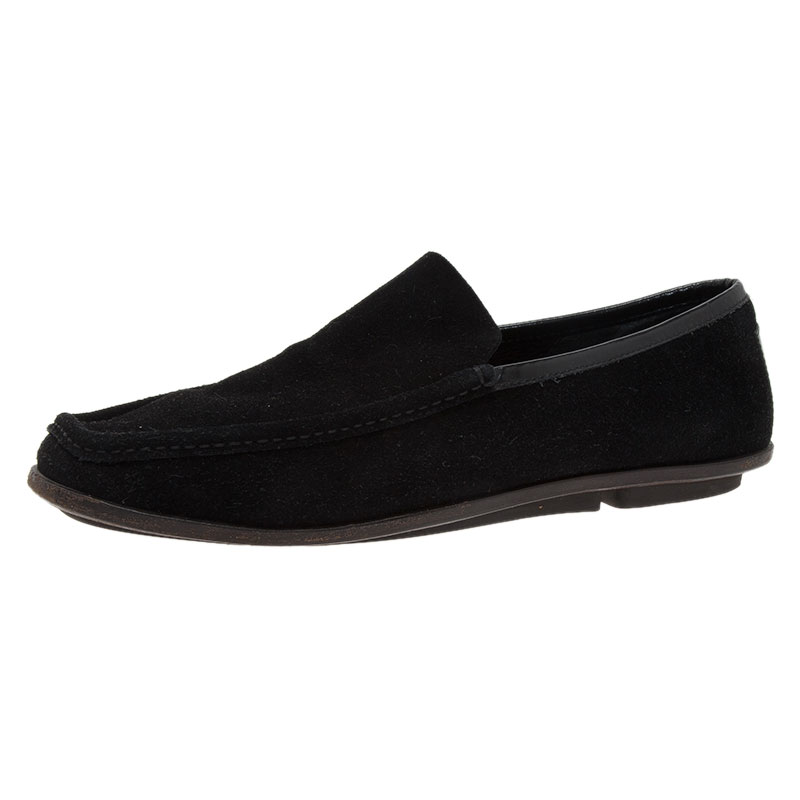 Gucci Black Suede Loafers Size 42 Gucci | The Luxury Closet