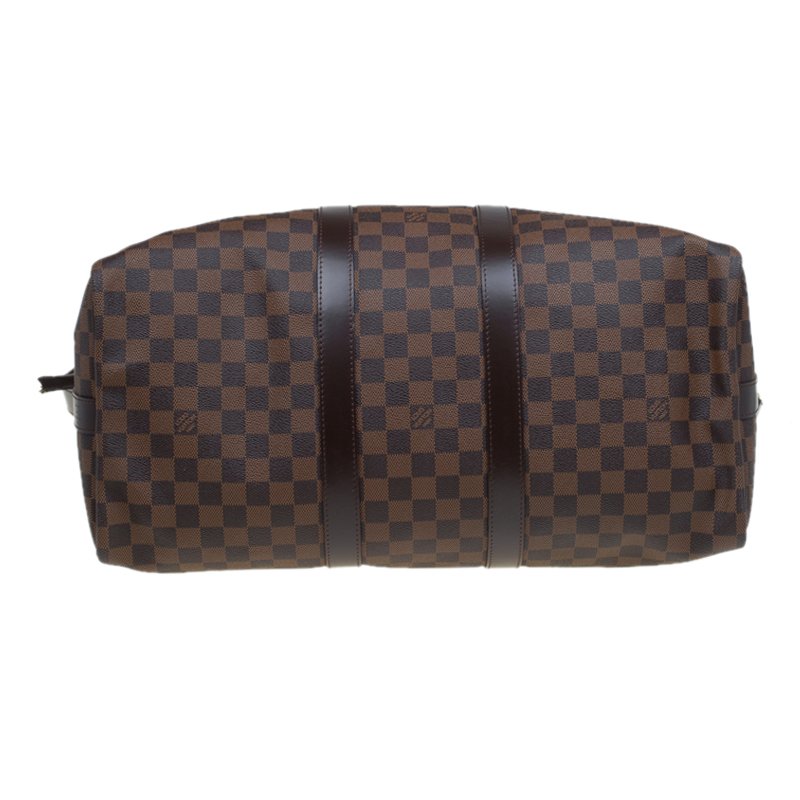 LOUIS VUITTON Damier Ebene Keepall Bandouliere 45 1265009