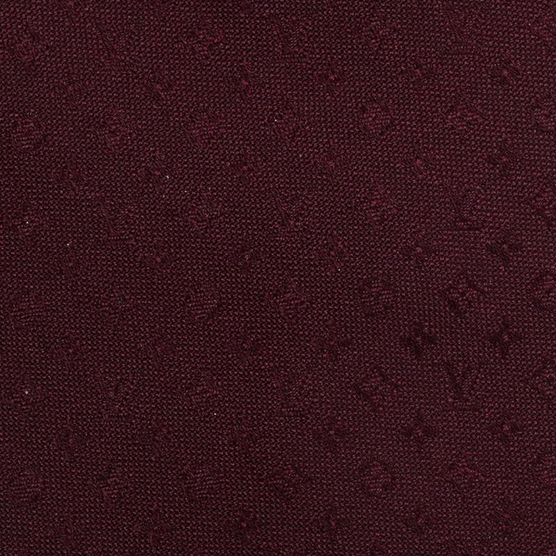 Louis Vuitton Men's Silk Burgundy Monogram Tie – Luxuria & Co.